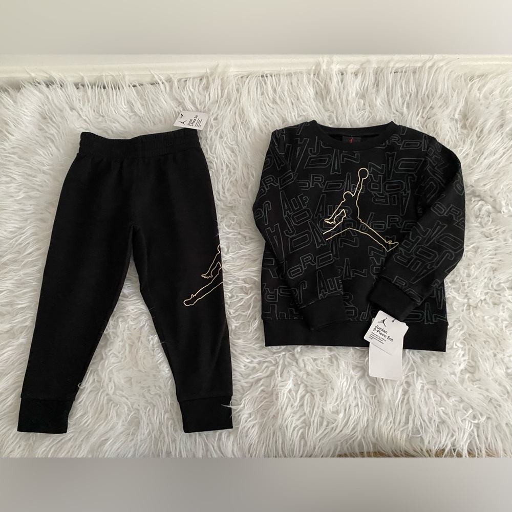 Black Kids Bottoms Set